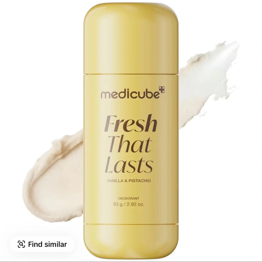 medicube Fresh That Lasts Deodorant - Vanilla & Pistachio (Yellow)